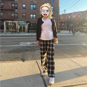 Adjustable waist maternity lounge pants